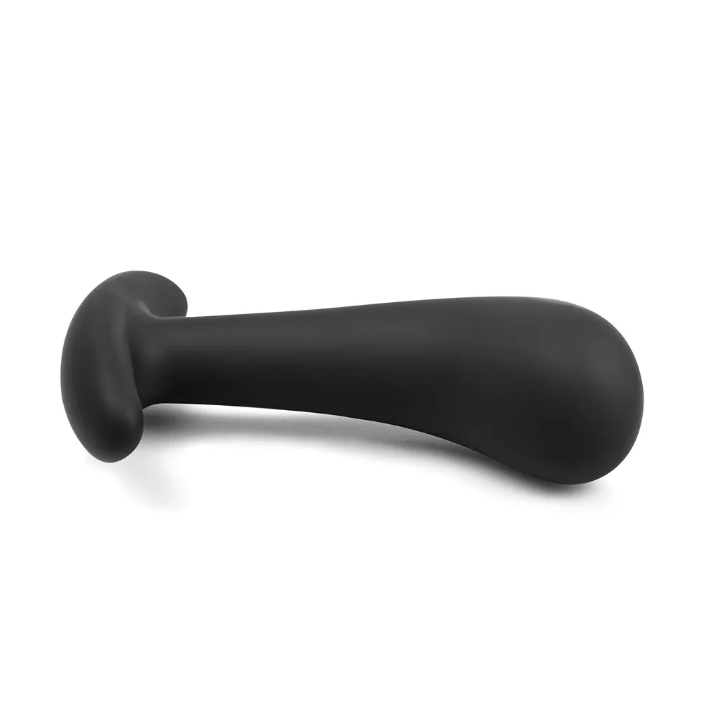 3 Pcs Black Silicone Anal Butt Plug Set ( Type III )