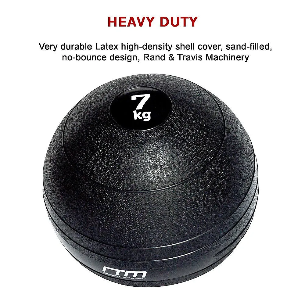 7kg No Bounce Slam Ball for Crossfit, MMA, Bootcamp