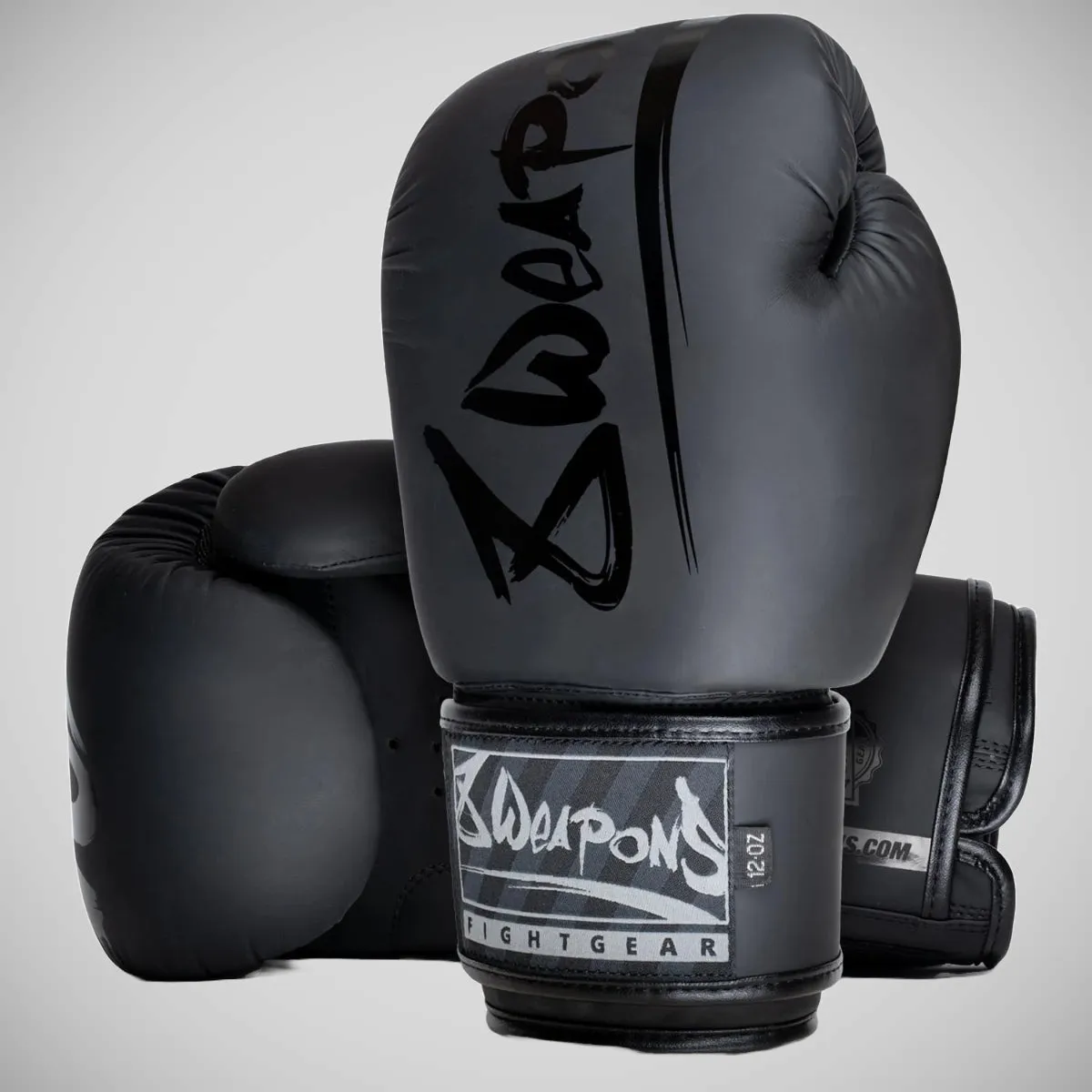 8 Weapons Unlimited 2.0 Boxing Gloves Black/Black