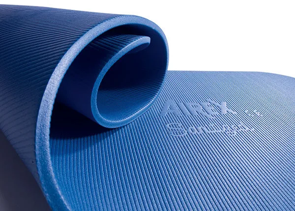 Airex Exercise Mat, Coronella 185, 72" x 23" x 0.6", Red, Eyelets, Case of 10