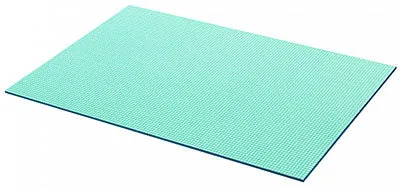 Airex Exercise Mat, Diana 200, 79" x 49" x 0.6", Water Blue