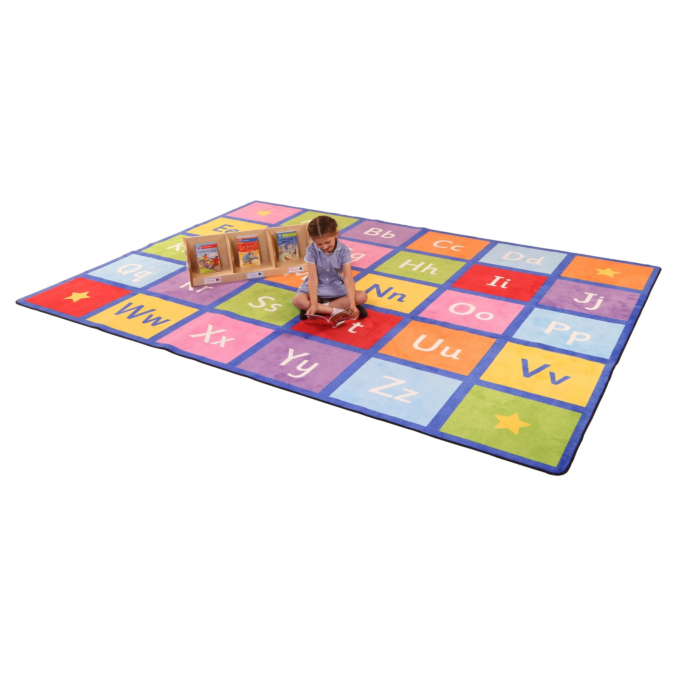 Alphabet Learning Rug