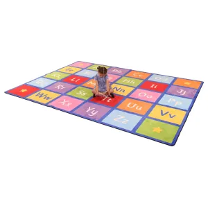 Alphabet Learning Rug