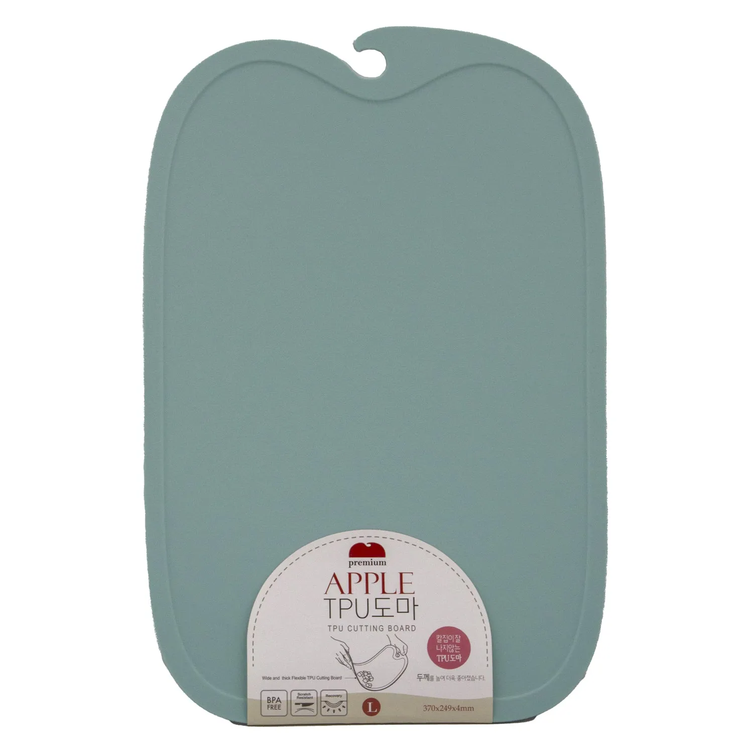 Apple TPU Cutting Board Large (KT308263) Pink/Mint