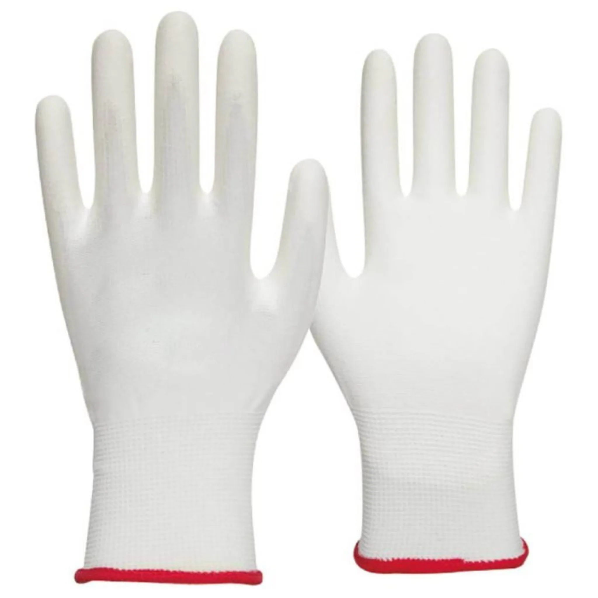 Armor Guys 06-010 13 Gauge Duty Work Glove, White, Pair of 12