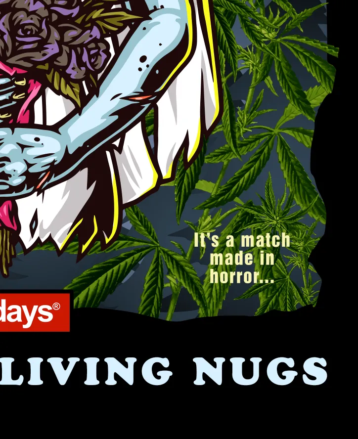 Bride of the Living Nugs Dab Mat