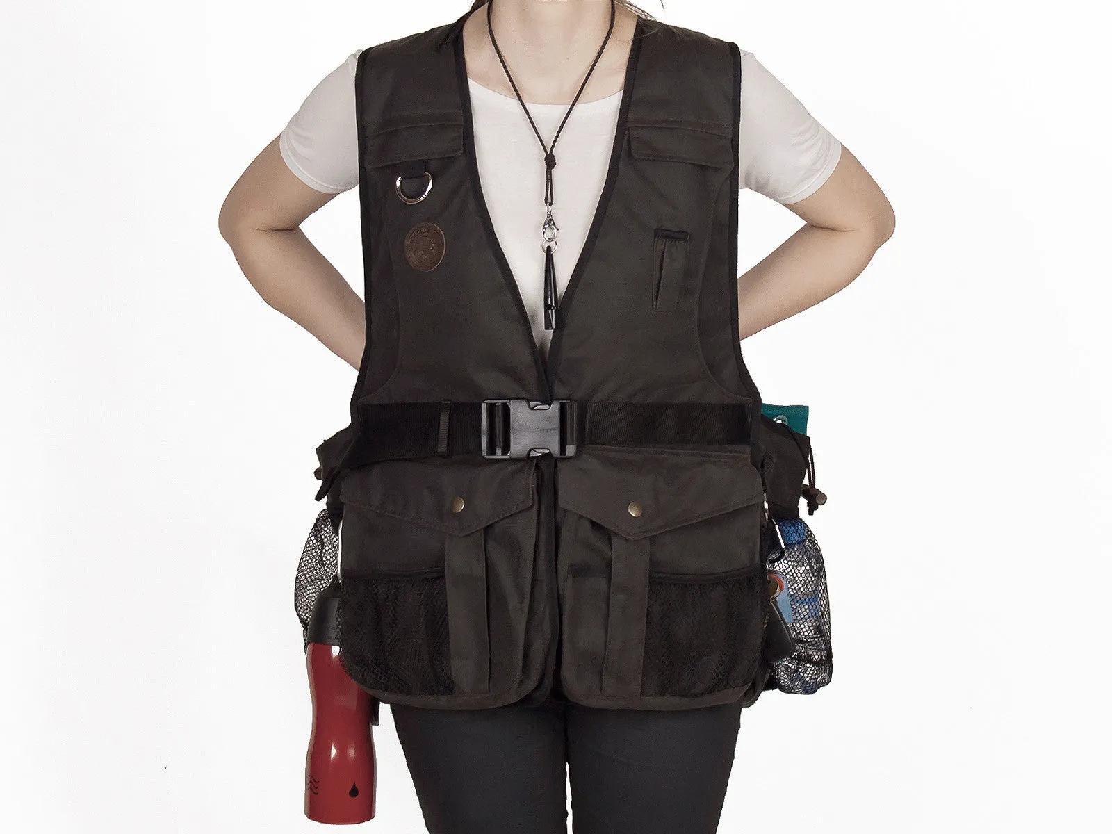 BROWN WAXED Mystique® Dummy vest "Profi"