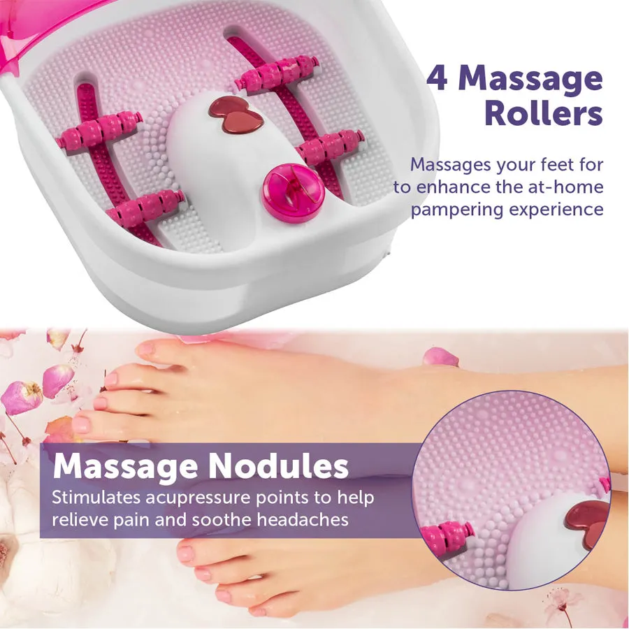 Carmen Spa at Home Massaging Foot Spa