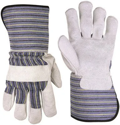 Clc Split Leather Palm Work Gloves With Extended Safety Cuff Size X-Large