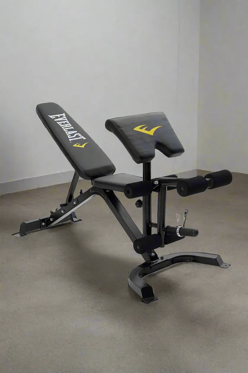 Everlast Preacher Curl Utility Bench