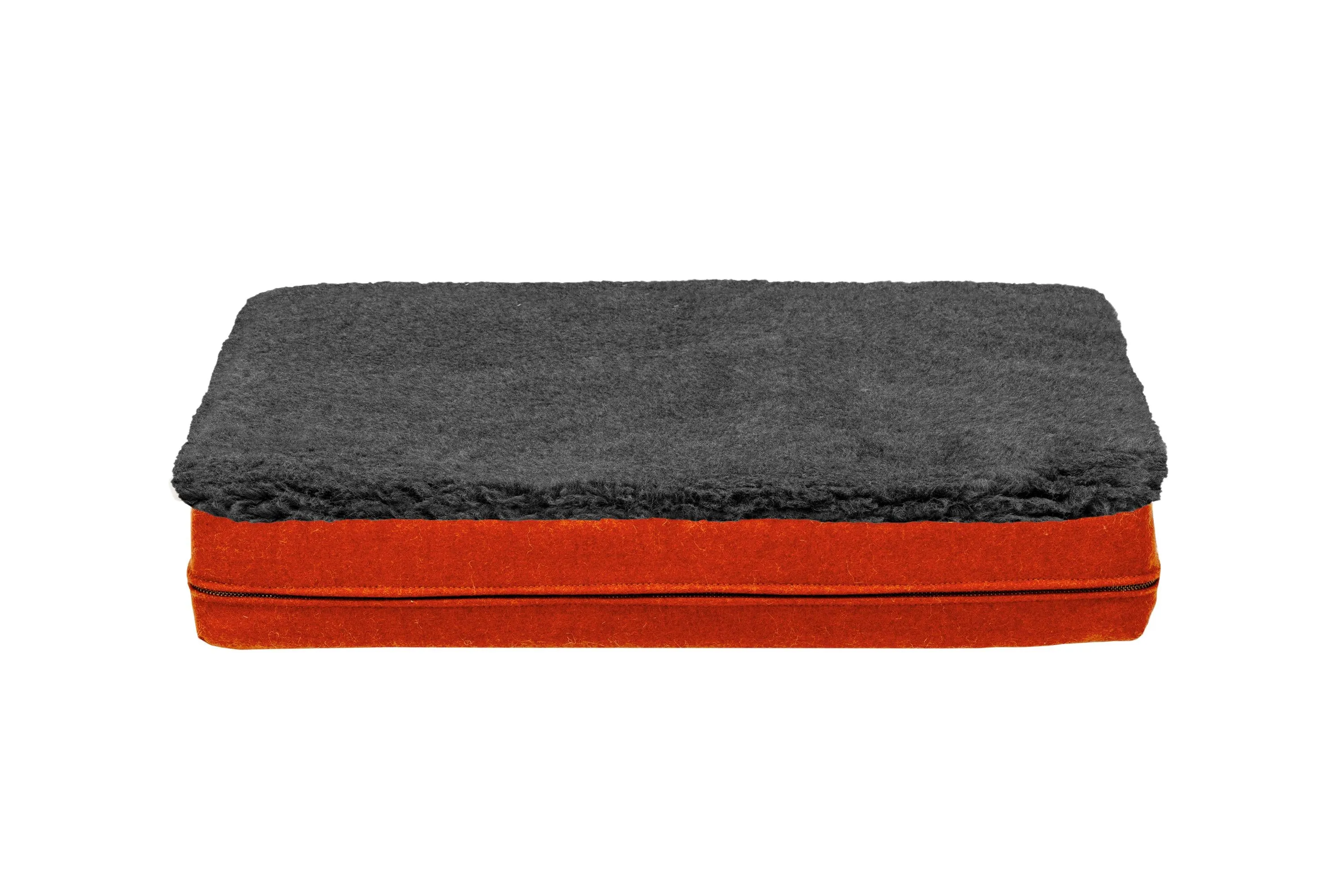 Fire Orange Dog Mat