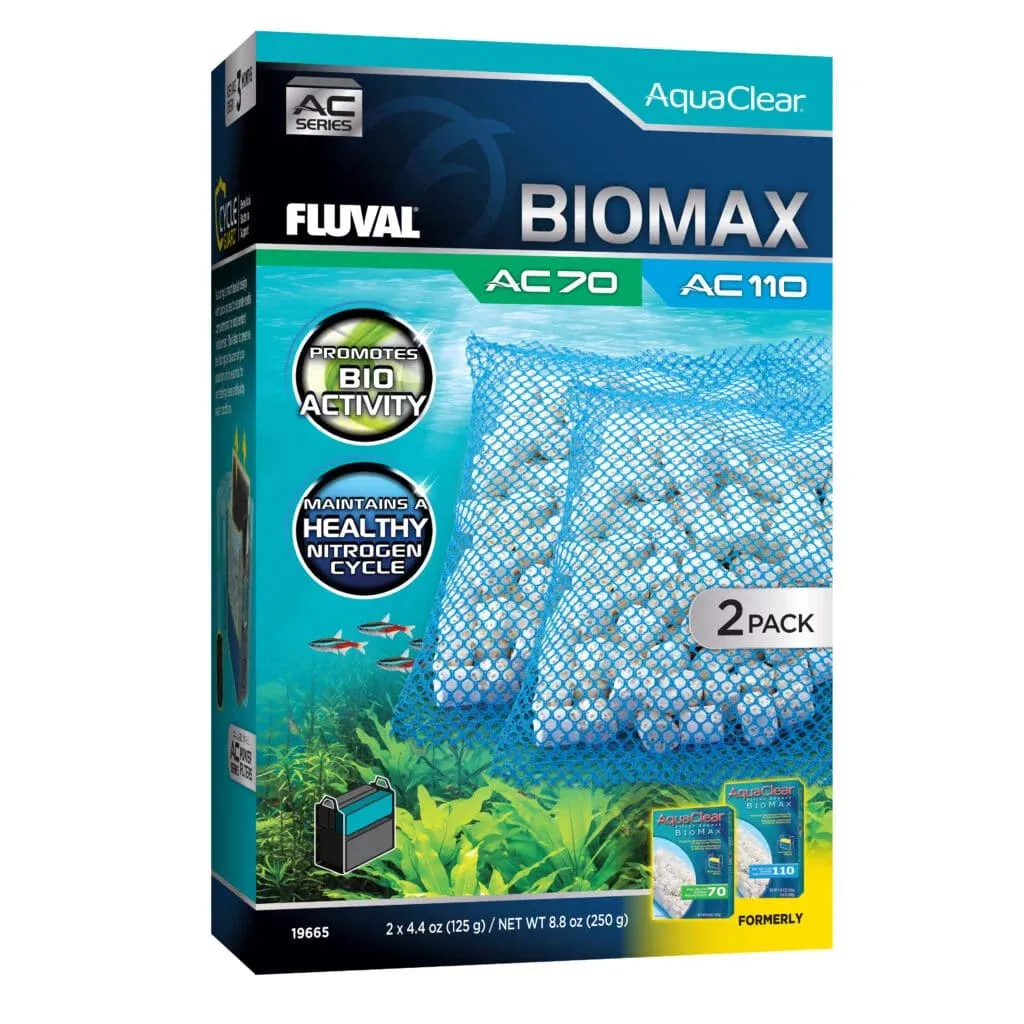 Fluval Biomax for AC70/AC110 Power Filter 2 pack