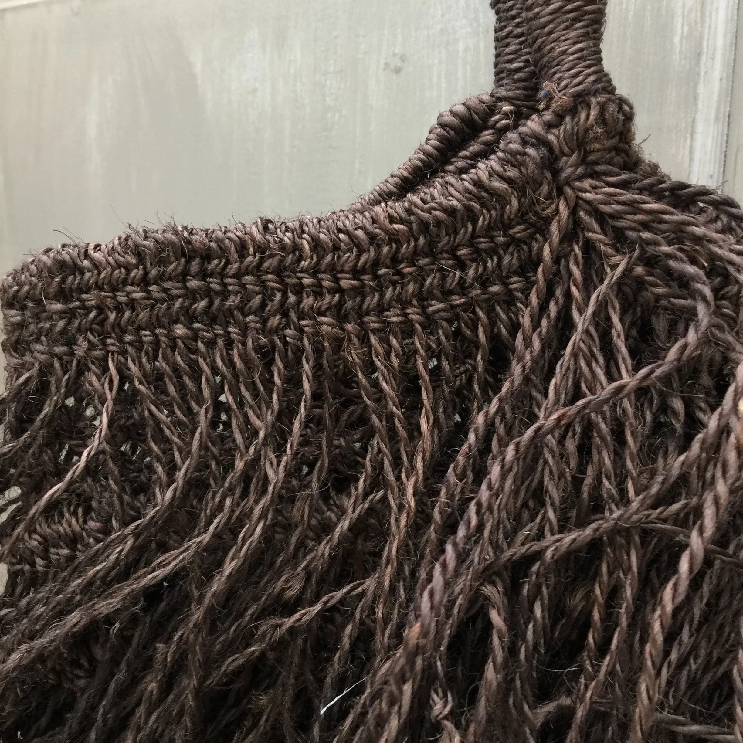 Funky Fringed Jute Bag