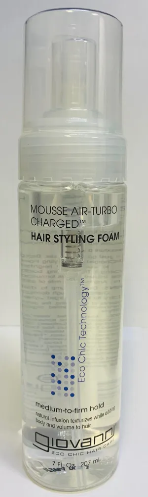 Giovanni Natural Mousse Hair Styling Foam (207ml)