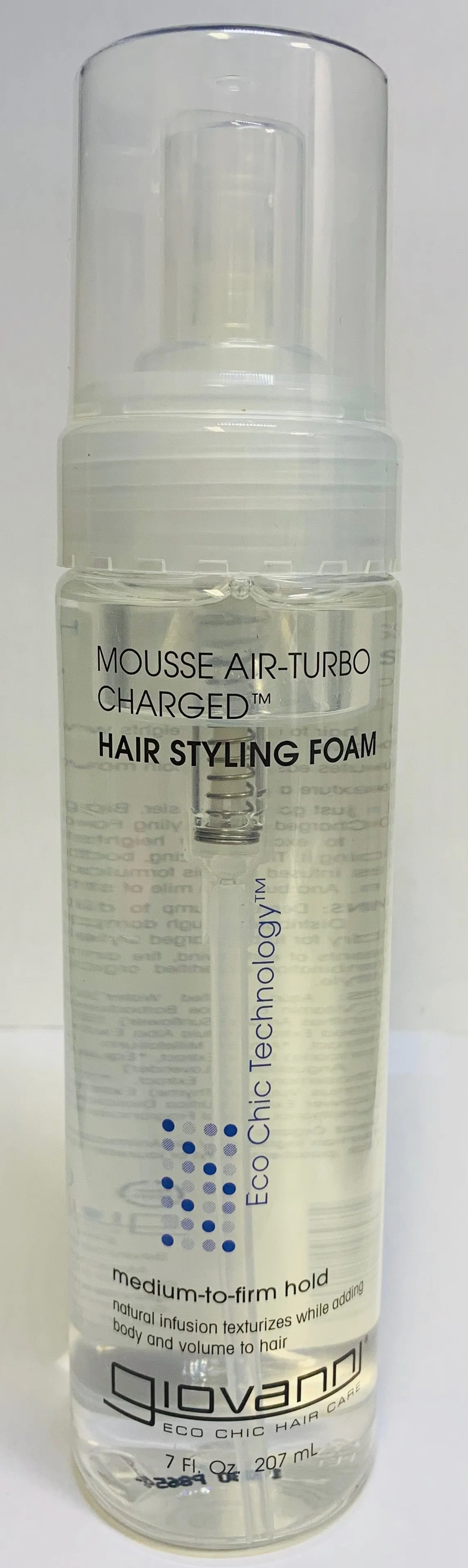 Giovanni Natural Mousse Hair Styling Foam (207ml)