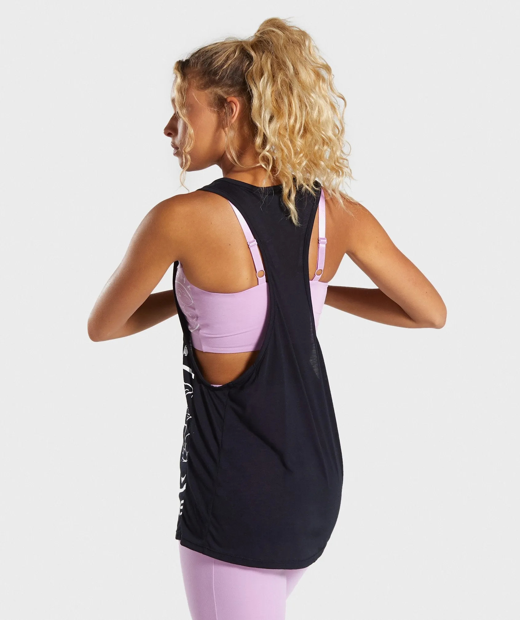 Gymshark Legacy Fitness Drop Arm Vest - Black