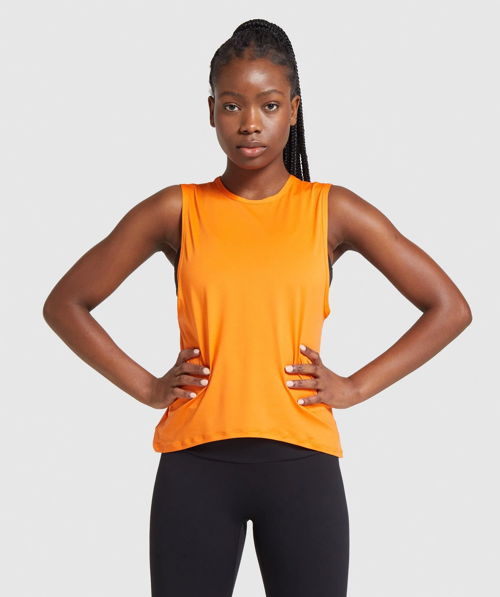 Gymshark Multi Fit Training Vest - Orange