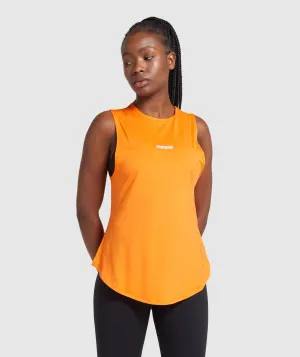 Gymshark Multi Fit Training Vest - Orange