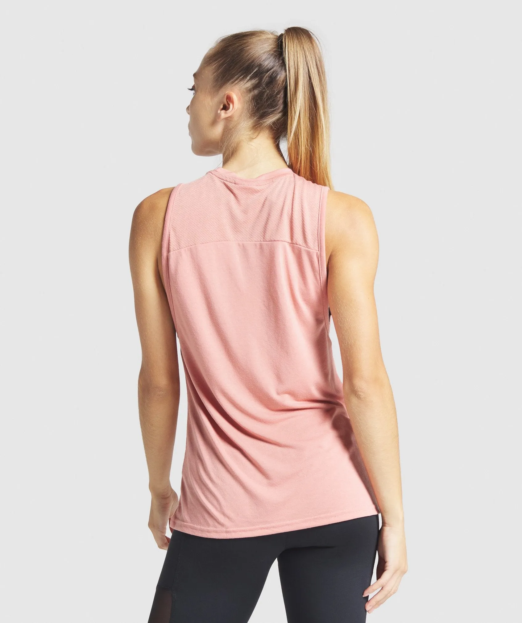 Gymshark Training Mesh Tank - Light Pink