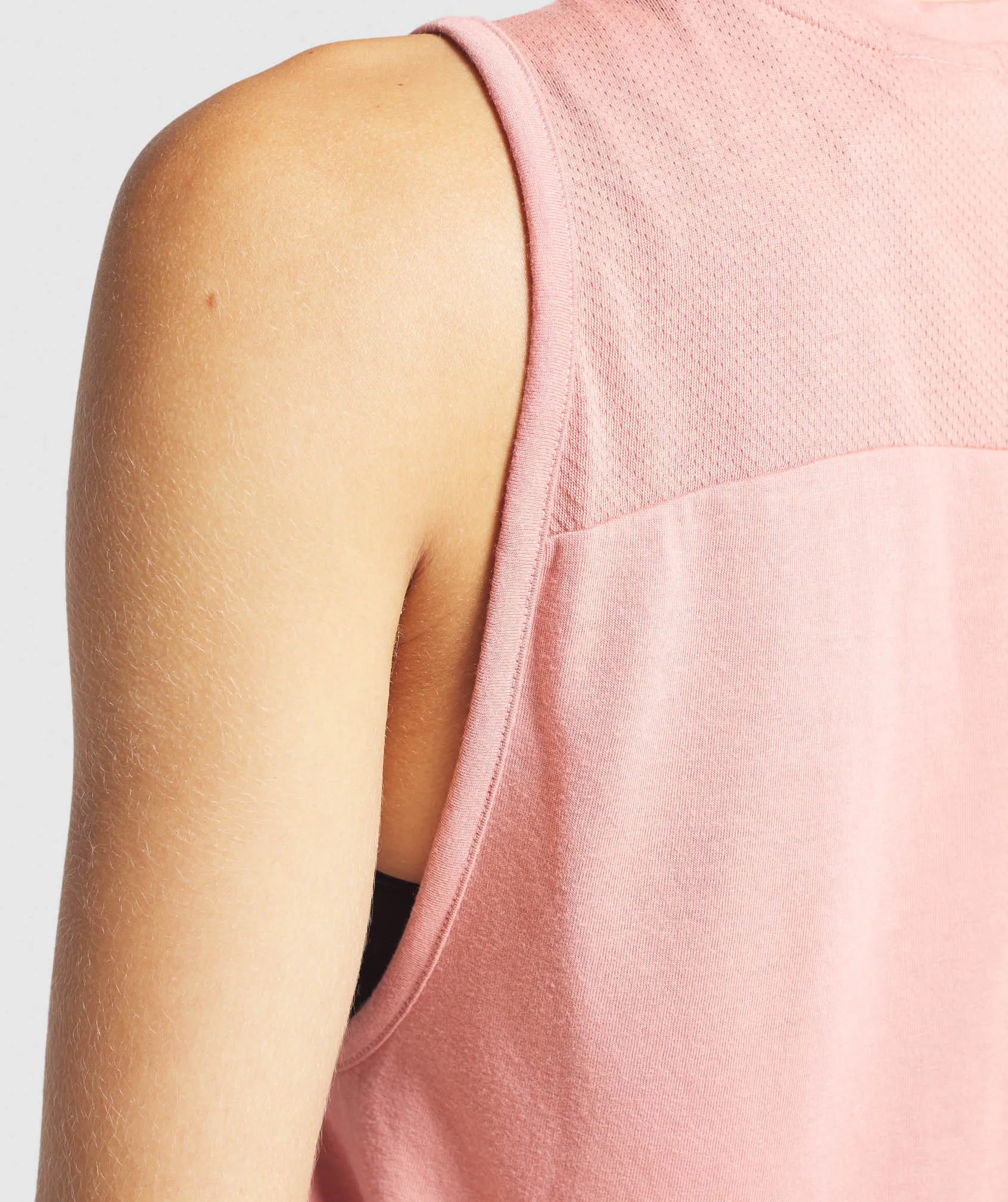 Gymshark Training Mesh Tank - Light Pink