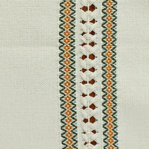 Hand Woven Placemat - Olive and Mustard