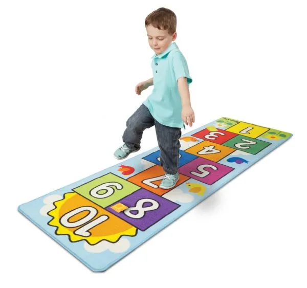 Hop & Count Hopscotch Rug