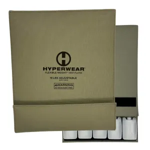 Hyperwear Adjustable Flexible Rucking Weights