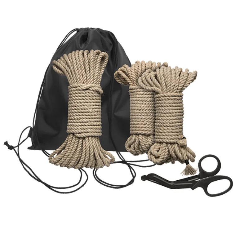 Kink Bind & Tie Initiation Hemp Rope