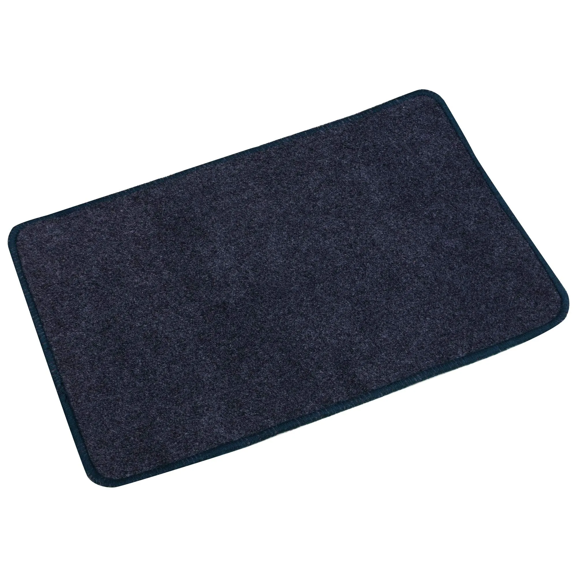 Kuber Industries Microfiber Anti Slip Bath Mat 22"x14", Grey - CTKTC039913