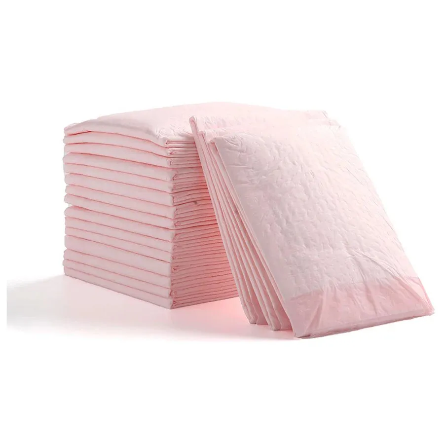 Little Story Disposable Diaper Changing Mats - Pack of 100pcs  (Pink)