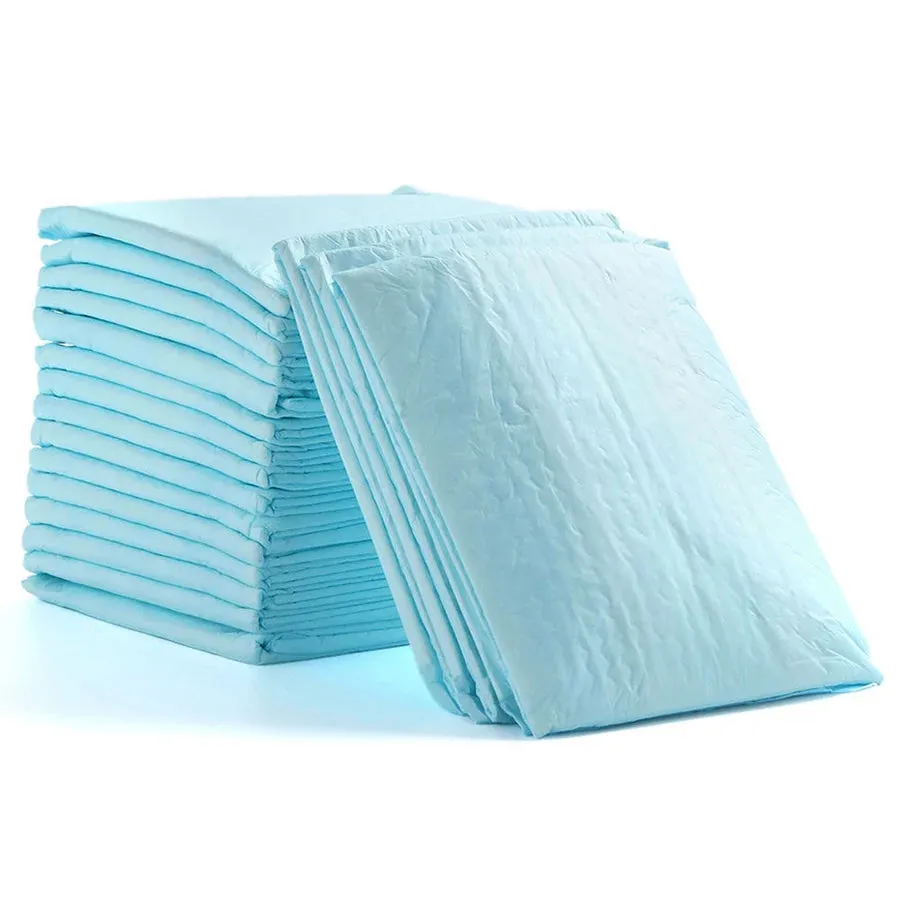 Little Story Disposable Diaper Changing Mats - Pack of 50pcs (Blue)