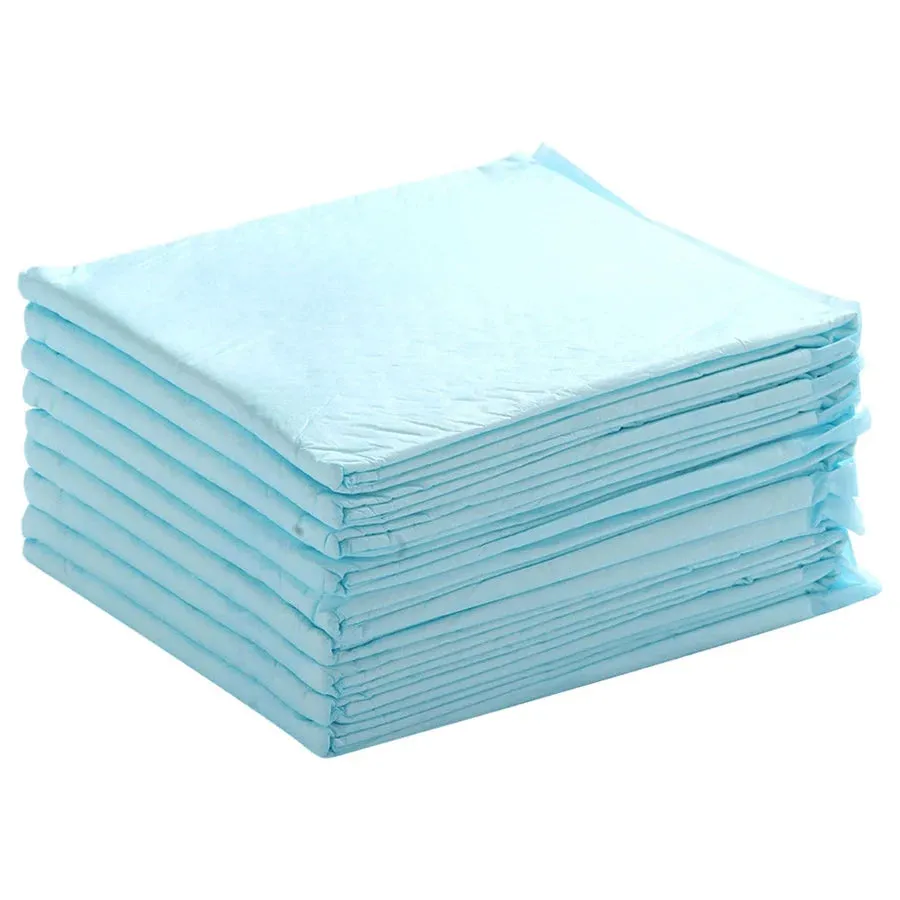 Little Story Disposable Diaper Changing Mats - Pack of 50pcs (Blue)