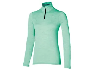 Mizuno Ladies Impulse Core Half Zip Top (Beveled Glass)