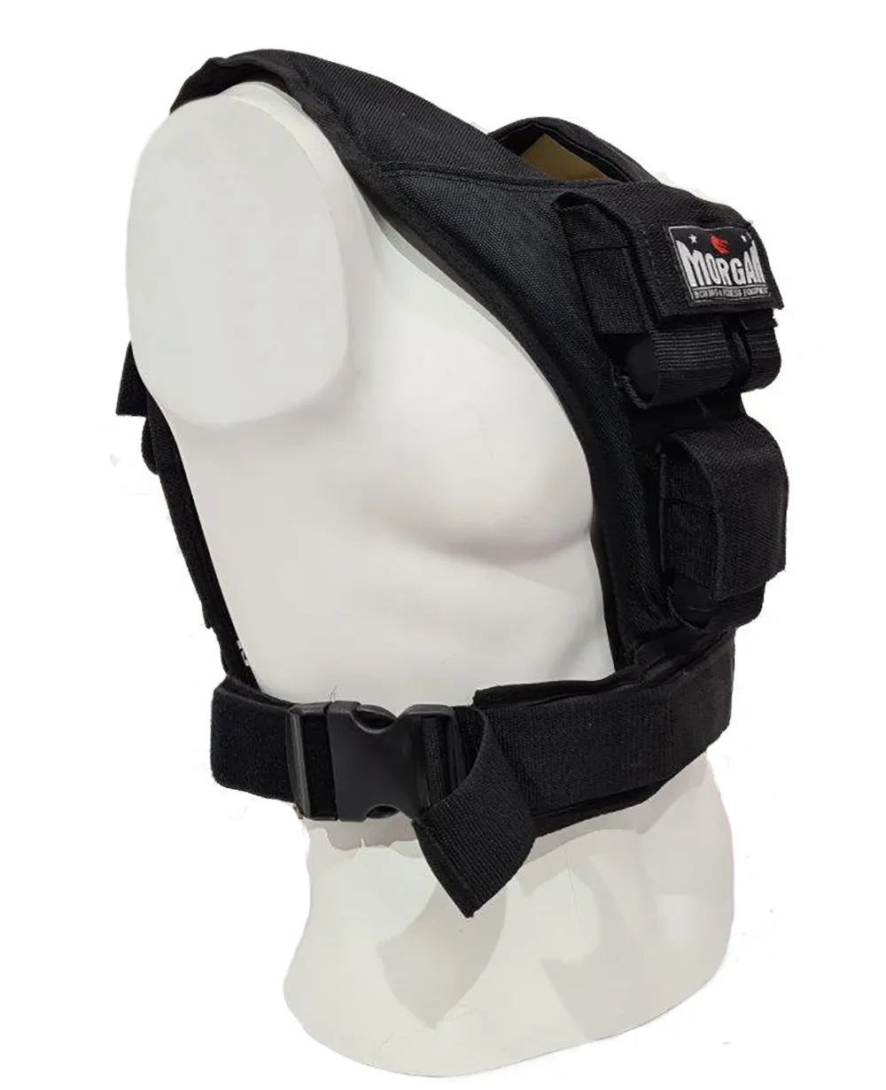 MORGAN TAPERED ADJUSTABLE WEIGHTED VEST (1KG - 10KG)