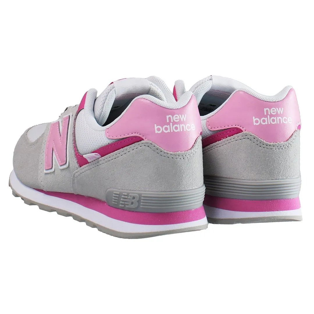 New Balance 574 Core Pink Kids Trainers