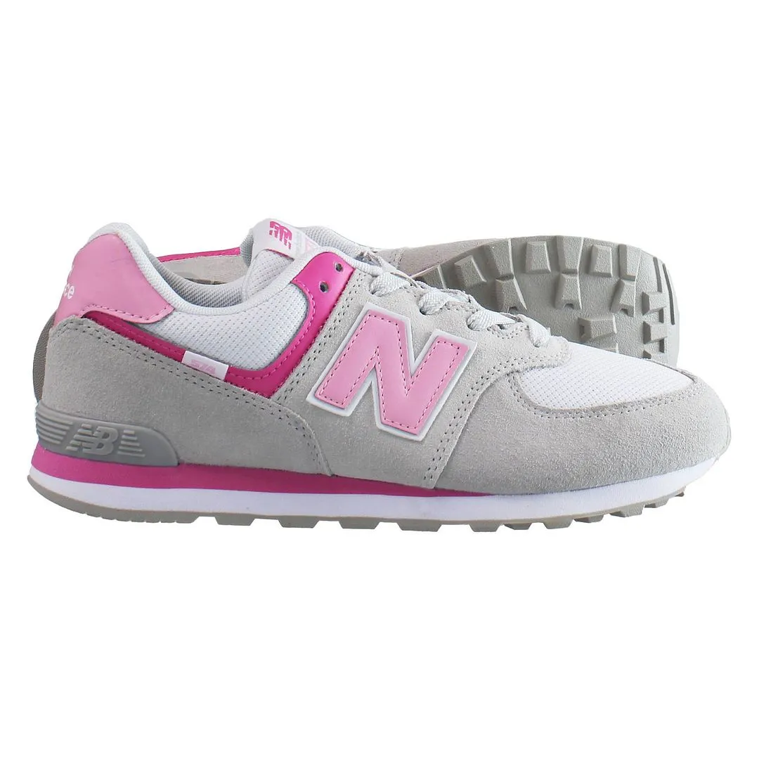 New Balance 574 Core Pink Kids Trainers