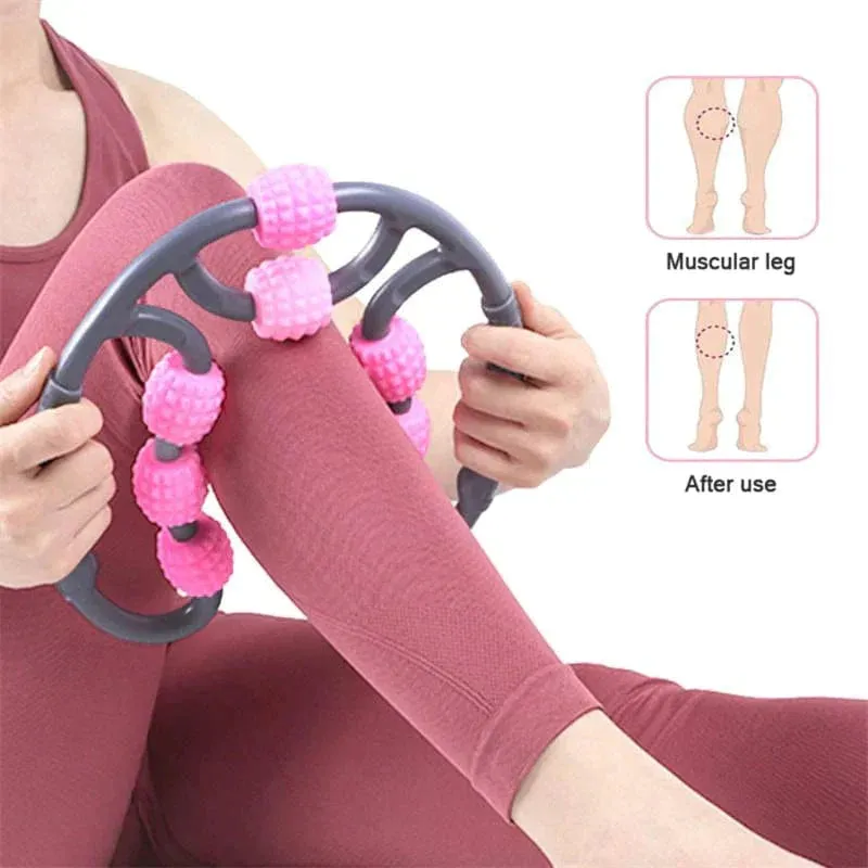 Nine Wheel Yoga Roller Massager