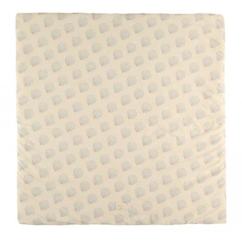 Nobodinoz Colorado Play mat in Blue Gatsby / Cream