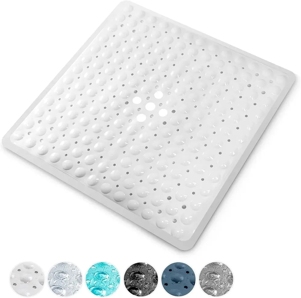 Non-Slip Bath Mat - Soft and Comfortable Mat with Machine Washable Design