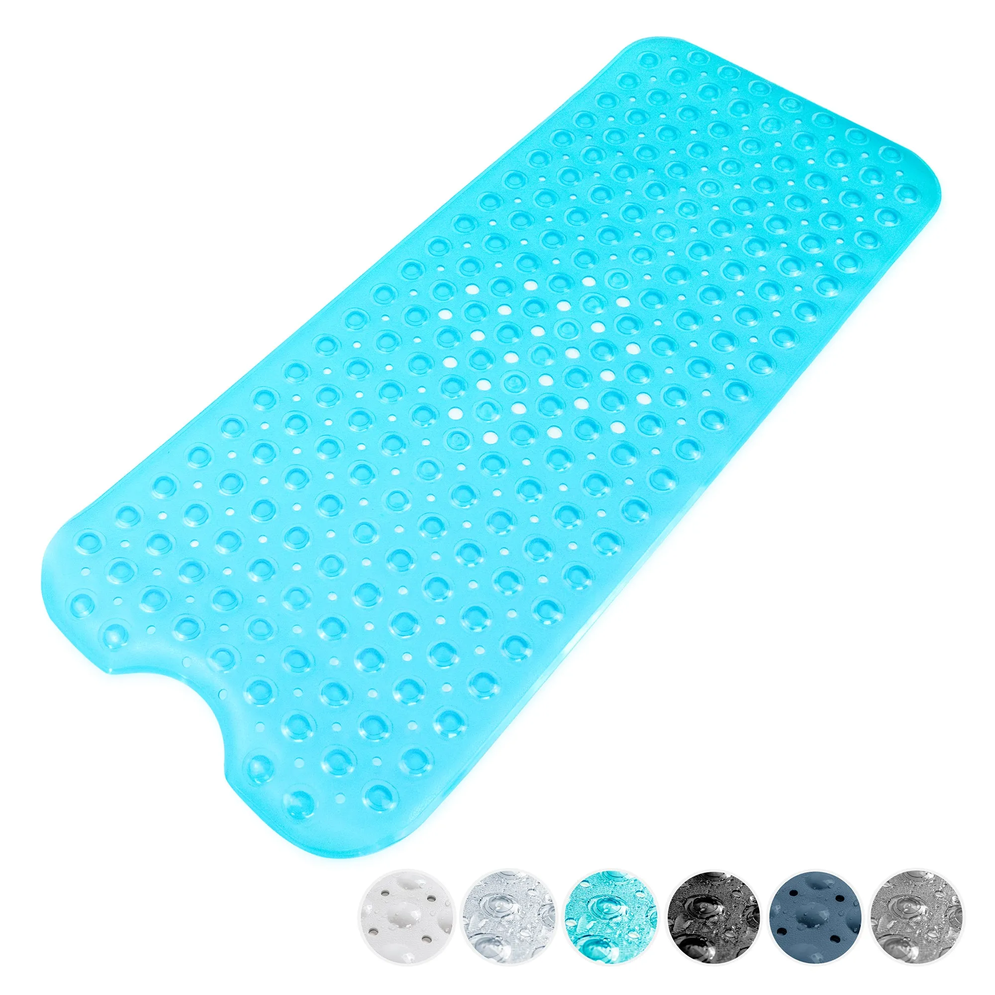 Non-Slip Bath Mat - Soft and Comfortable Mat with Machine Washable Design