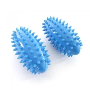 Oval Spiky Massage Rollers - Set of 2