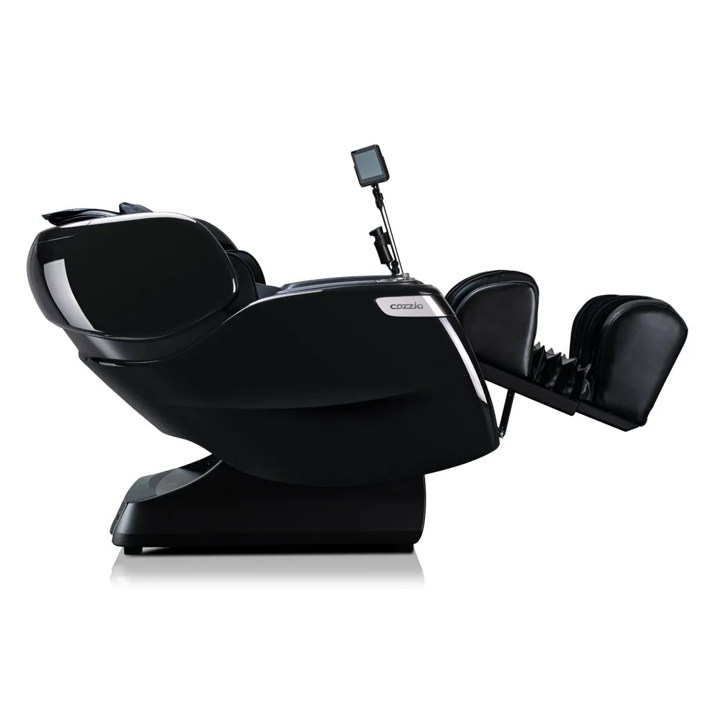 Qi™ XE Pro Massage Chair in Emerald Green and Cappuccino