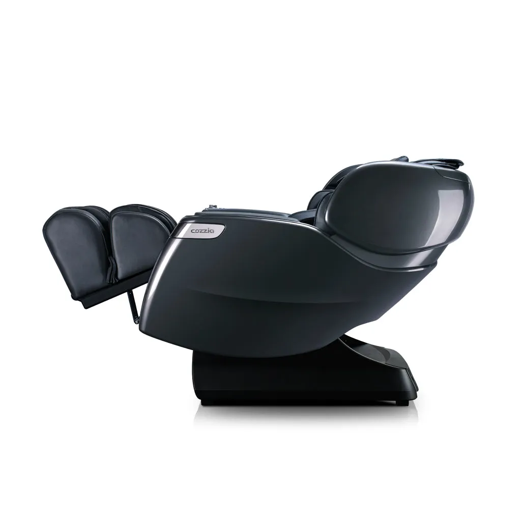 Qi™ XE Pro Massage Chair in Emerald Green and Cappuccino