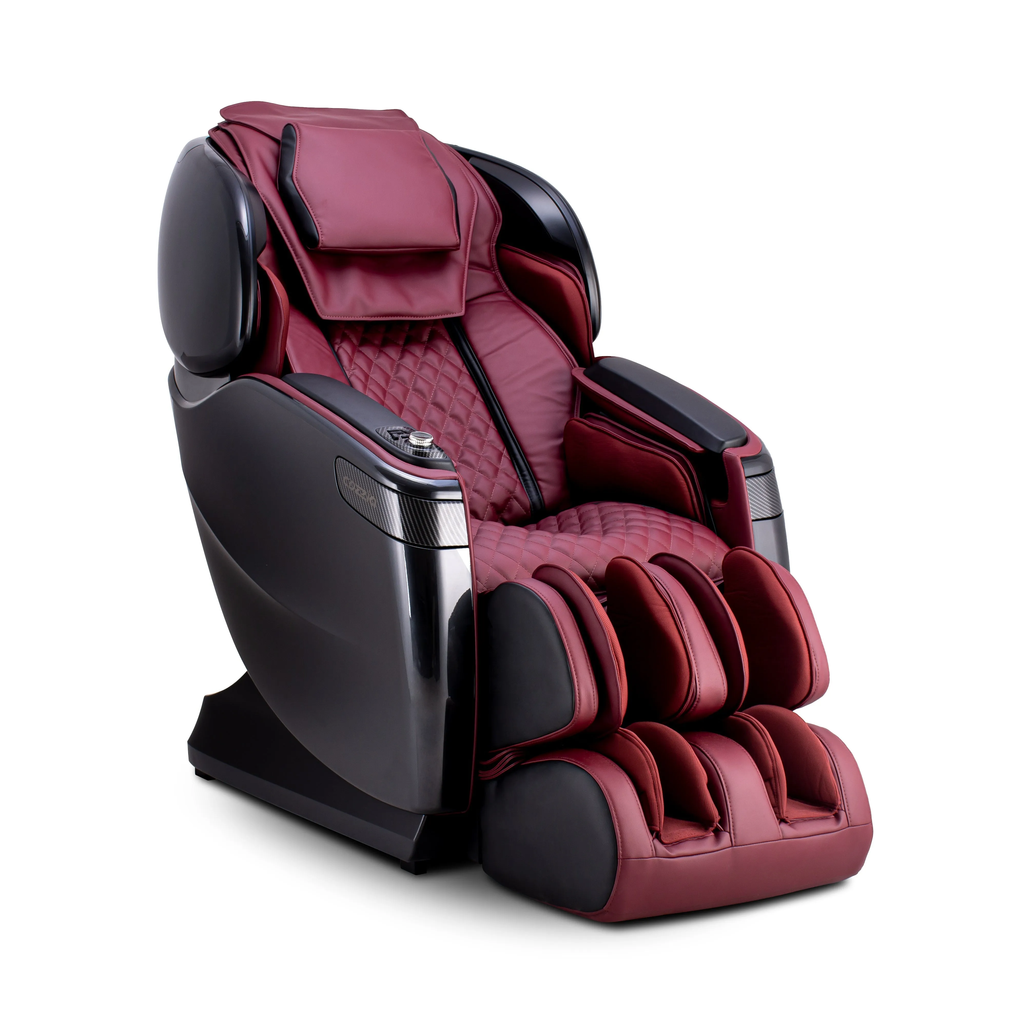 Qi™ XE Pro Massage Chair in Emerald Green and Cappuccino