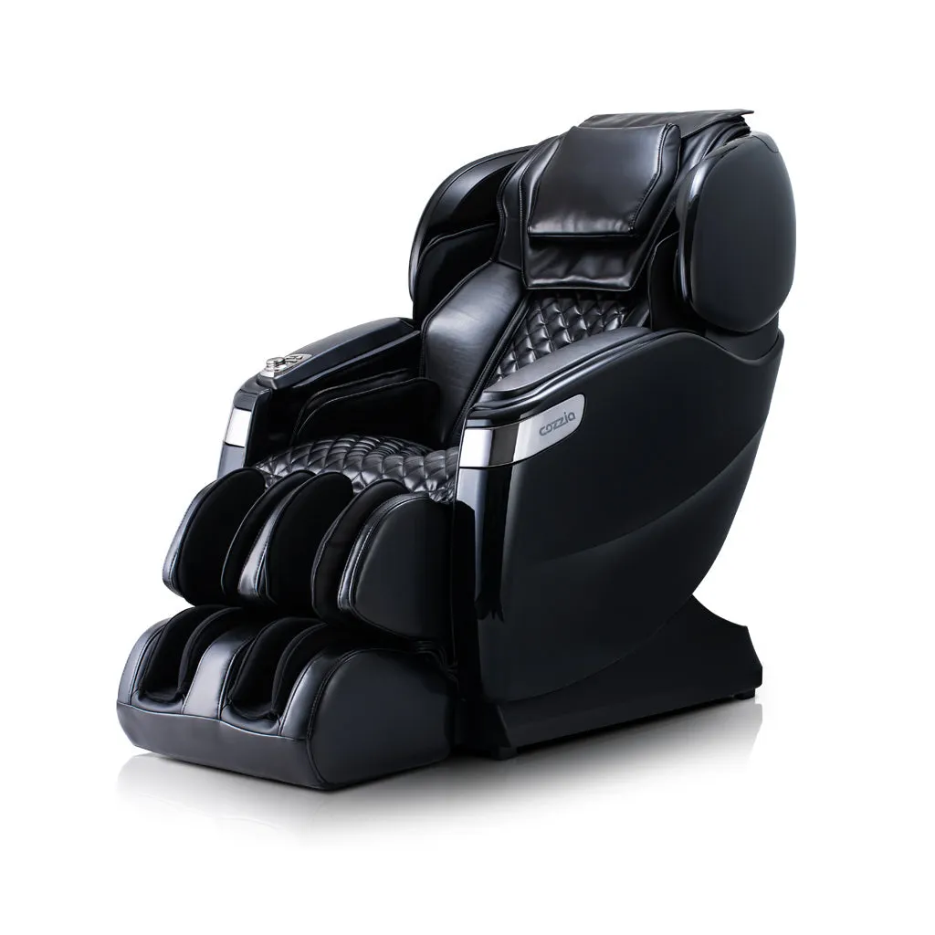 Qi™ XE Pro Massage Chair in Emerald Green and Cappuccino