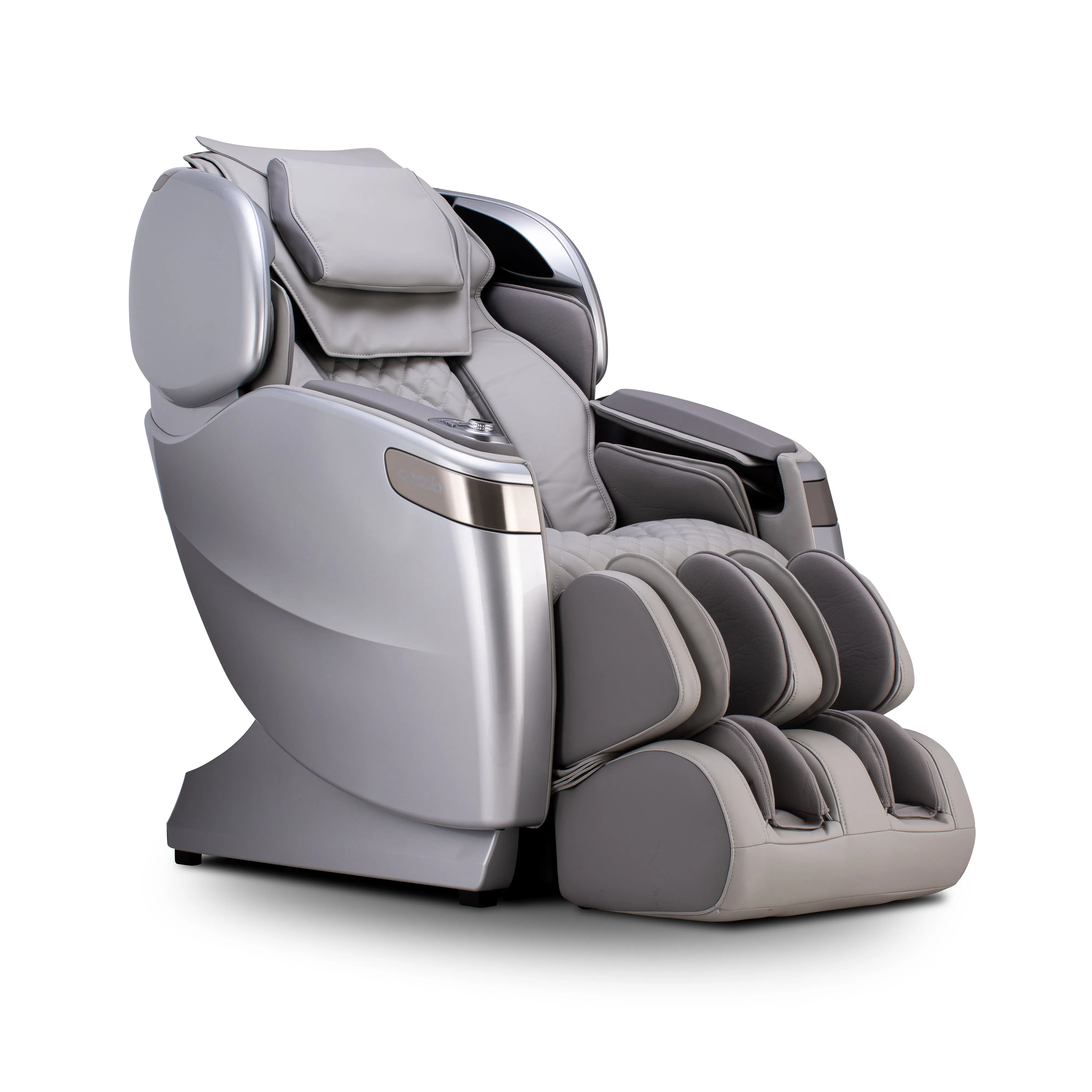 Qi™ XE Pro Massage Chair in Emerald Green and Cappuccino