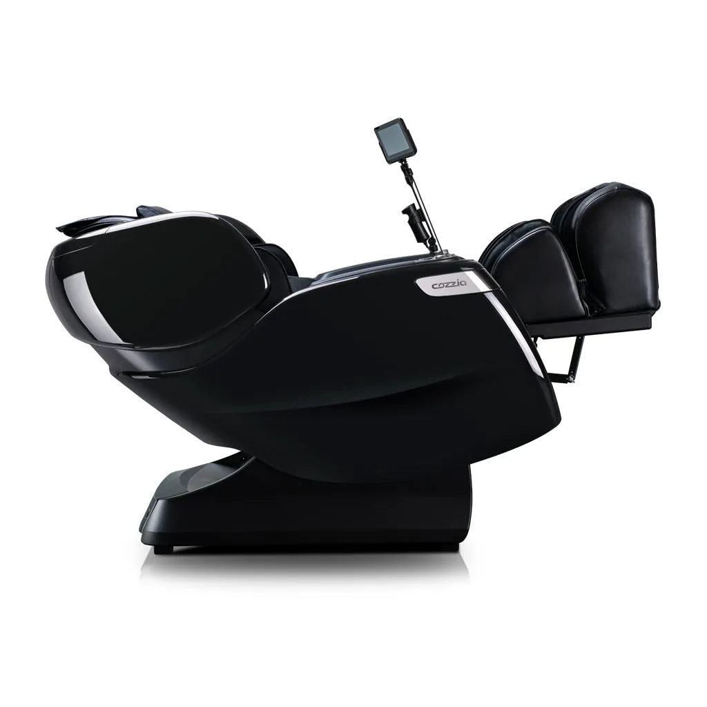 Qi™ XE Pro Massage Chair in Emerald Green and Cappuccino