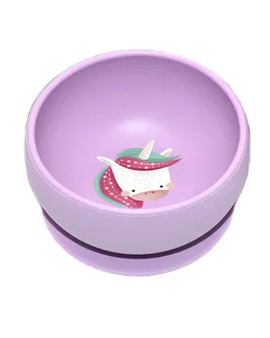 Sassi Silicone Meal Bowl Set Sparkly The Unicorn