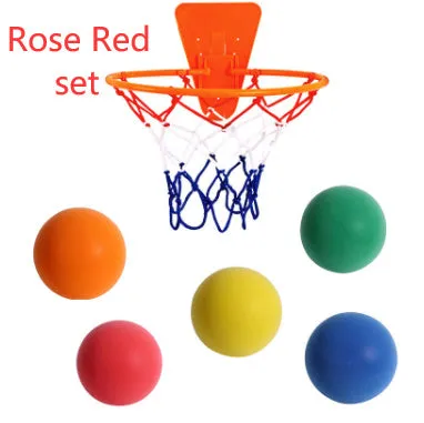 Silent High Density Foam Sports Ball Indoor Mute Basketball Children Sports Toy Games