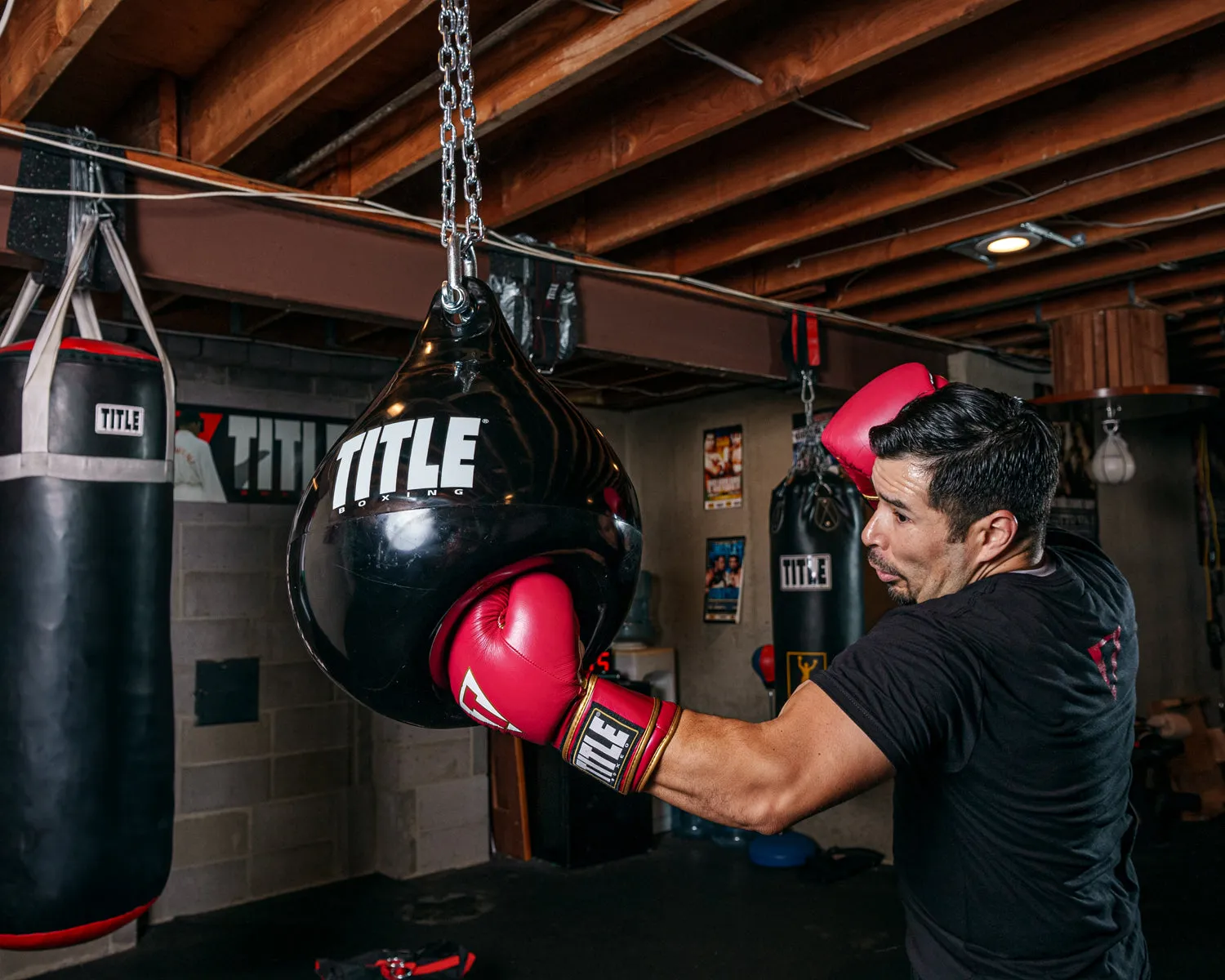 TITLE Boxing Aqua Training Punching Bag